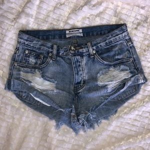 One Teaspoon jean shorts